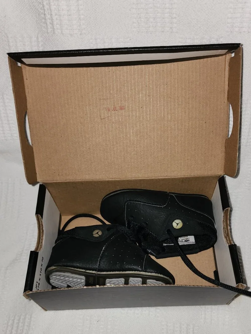 🏀 Vintage Jordan's 🏀 3c Nike Jordan's low black, baby's first Jordans Like New